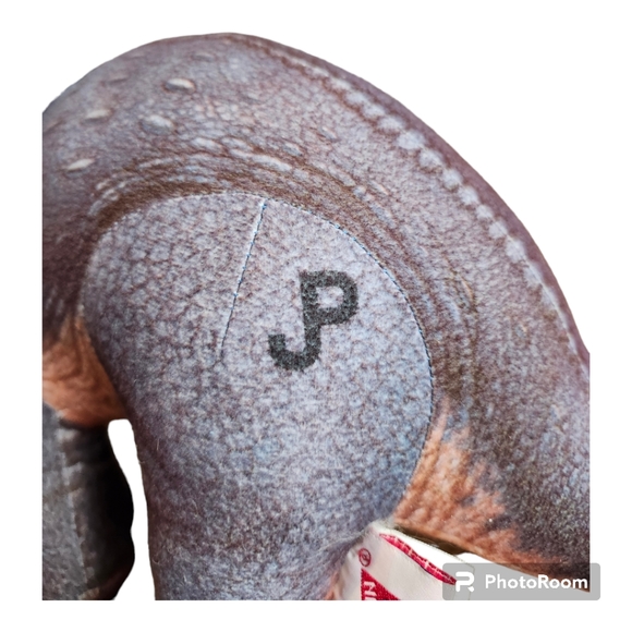 Vintage Jurassic Park Triceratops Plush Stuffed Animal Dinosaur Dakin 1992 EUC - Picture 7 of 13